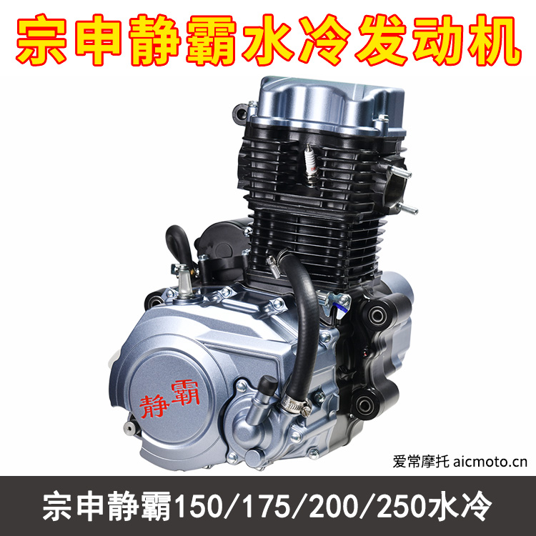 宗申静霸150-175-200-250水冷发动机